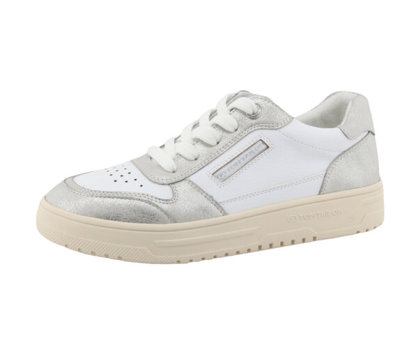 Tom Tailor Sneaker - Damen - Gr. 37 - silber