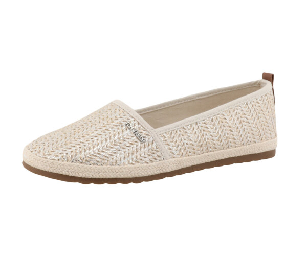 Tom Tailor Espadrilles - Damen - Gr. 38 - gold