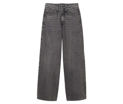 Tom Tailor Wide Leg Jeans - Damen - Gr. 176 - grau
