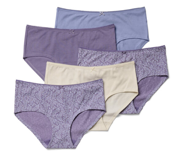 Tchibo - 5 Pantys - Damen - Gr. L - lila