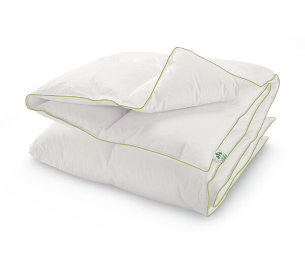 irisette® greenline Daunen-Kassettenbett - weiß
