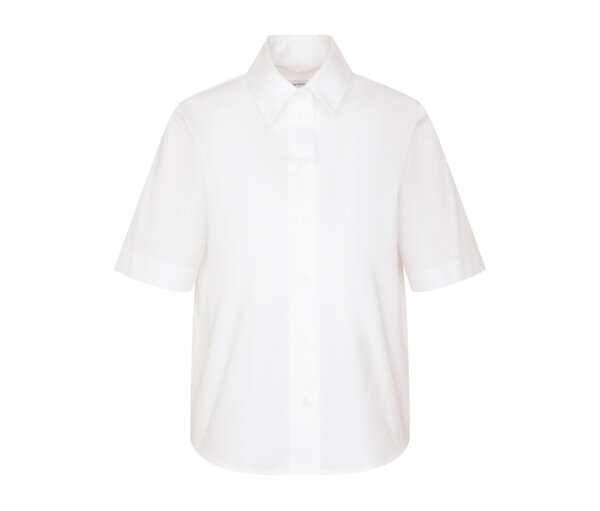 Seidensticker Kurzarm-Bluse - Damen - Gr. 36 - weiß