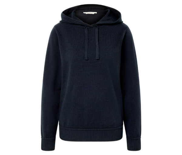 Tchibo - Strick-Kapuzenpullover - Damen - Gr. S - dunkelblau