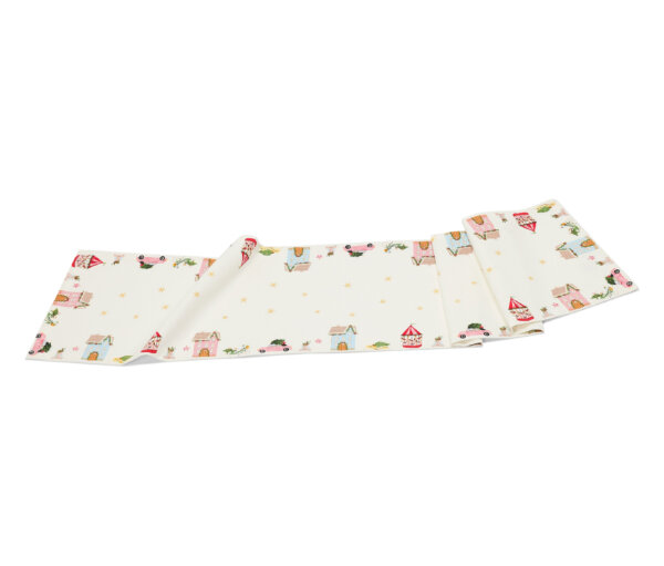 Tchibo - Tischläufer mit Print - weiß