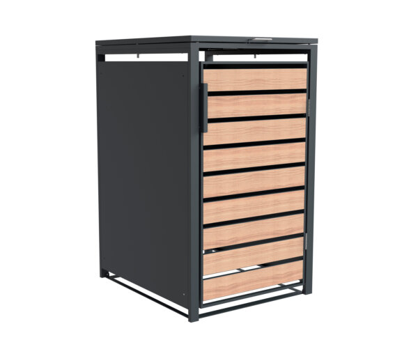 Tchibo - Mülltonnenbox - 68x80x116cm - anthrazit - Stahl