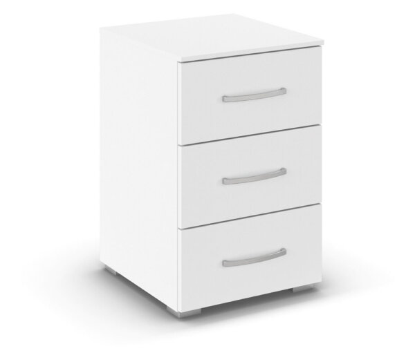 rauch Nachttisch »Aditio-Box« mit 3 Schubladen - 40x42x61cm - weiß - Holz