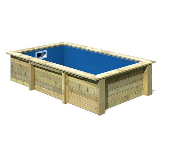 Karibu Gartenpool-Set - naturfarben