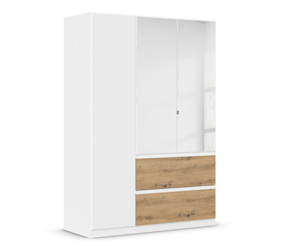 rauch Kleiderschrank »Joel« - 136x54x197cm - braun - Holz