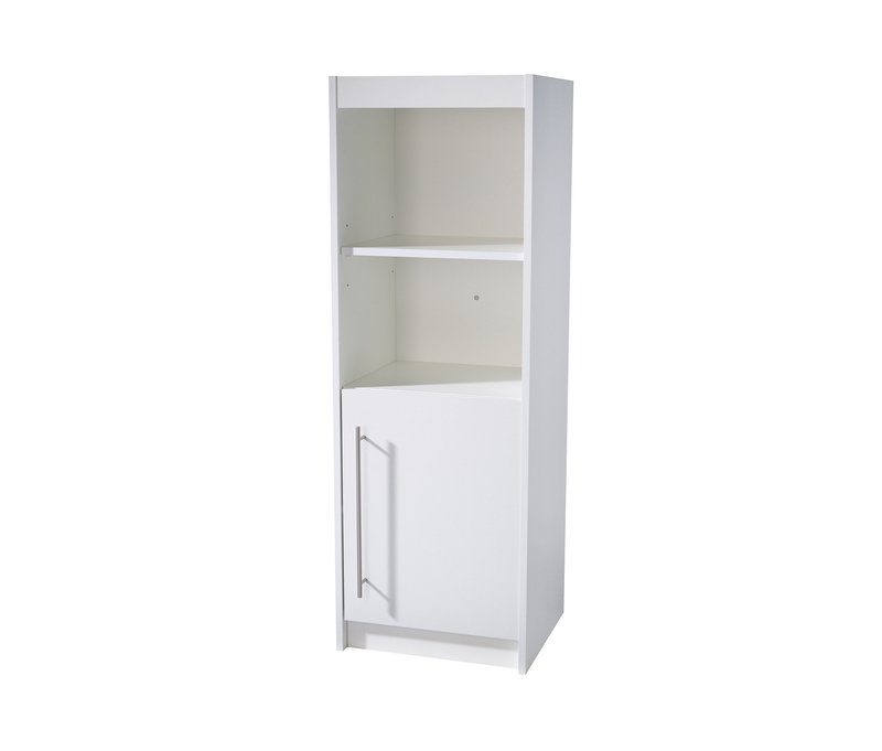 roba Standregal »Maren« - 43,5x38,5x125,5cm - weiß - Holz / Metall