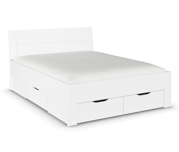 rauch Bett »Aditio Beds« - 166x216x100cm - weiß - Holz