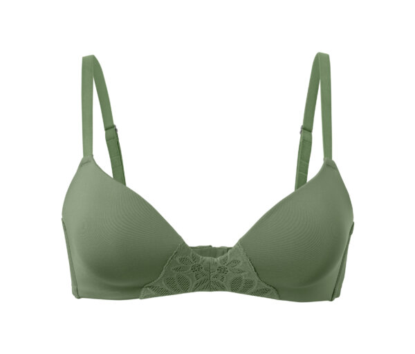 Tchibo - Softschalen-BH - Damen - Gr. 80B - olivgrün