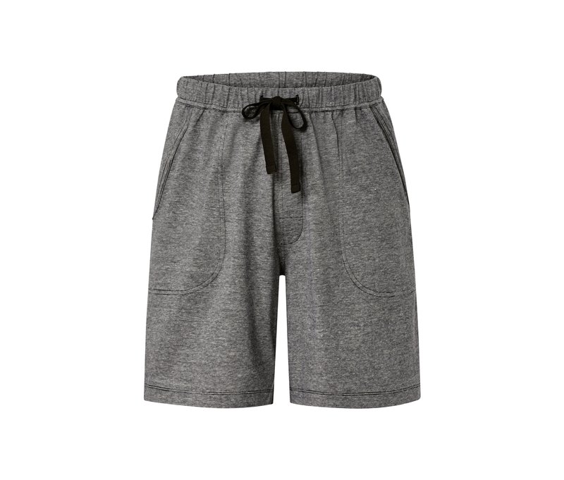 Tchibo - Kurze Relaxhose - Herren - Gr. M - schwarz/gestreift