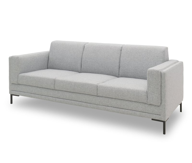 Looks by Wolfgang Joop 3-Sitzer »Looks Vii« - 210x90x82cm - silber - Polyester / Holz / Vlies