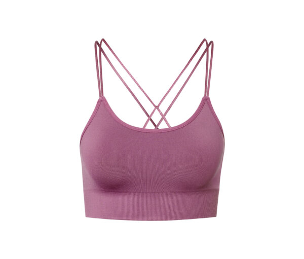 Tchibo - Seamless-Sport-Bustier - Damen - Gr. XS - rosa
