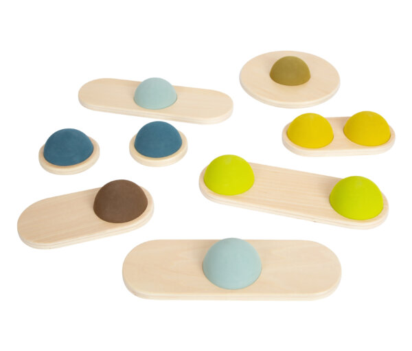 small foot Balanciersteine »Adventure« - braun