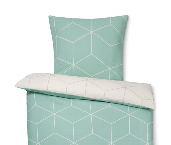 Tchibo - Winterjersey-Bettwäsche - türkis
