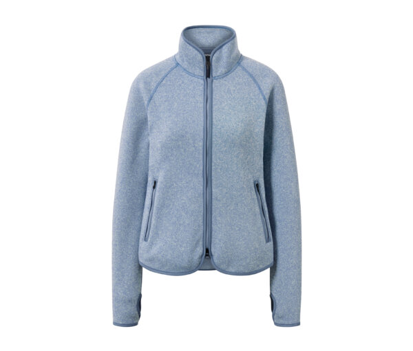 Tchibo - Strickfleece-Jacke - Damen - Gr. XS - grau