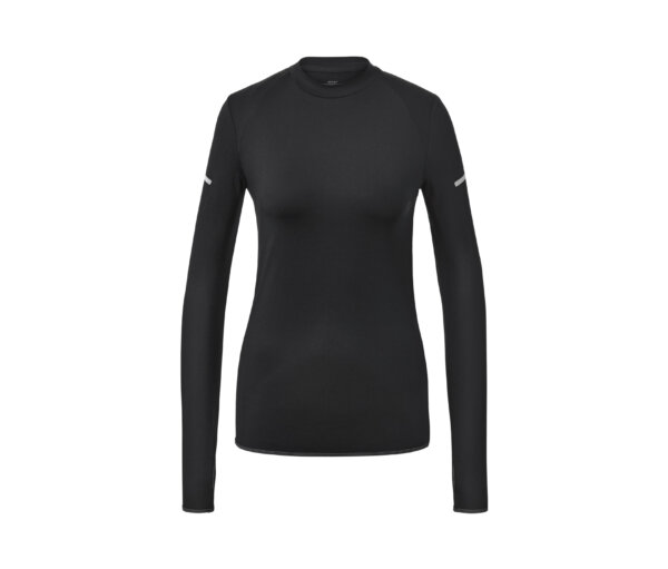 Tchibo - Langarm-Funktionsshirt - Damen - Gr. L - schwarz