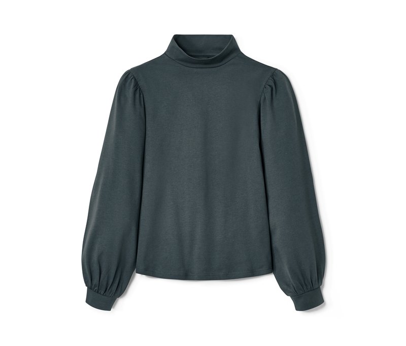 Tchibo - Kinder-Langarmshirt - Mädchen - Gr. 122/128 - blau