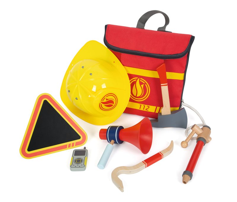 small foot Feuerwehrrucksack - gelb
