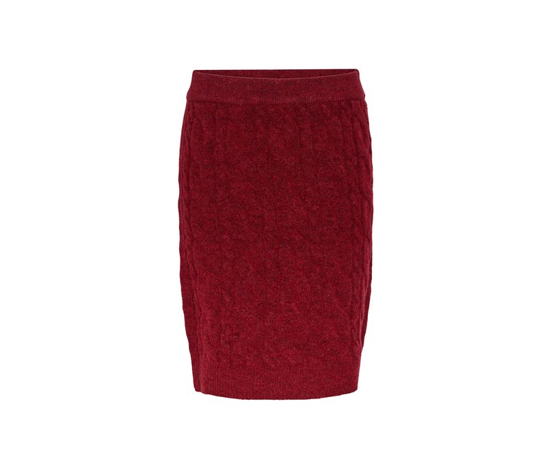 Tchibo - Strickrock - Damen - Gr. S - rot