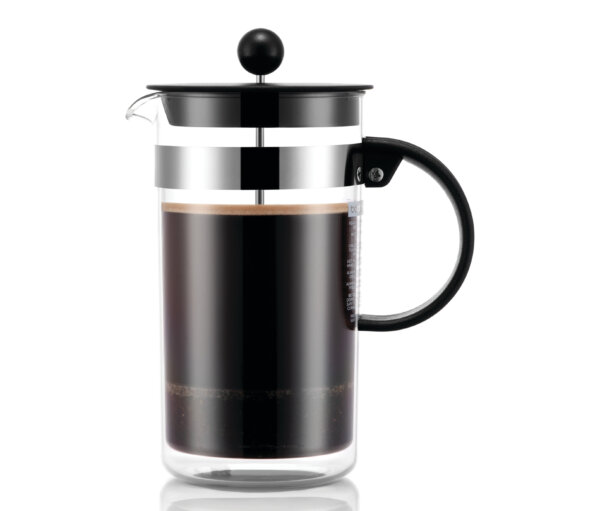 Bodum® Siebstempelkanne - schwarz