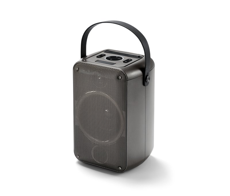 Tchibo - Bluetooth® Party-Lautsprecher mit Lichteffekten - grau