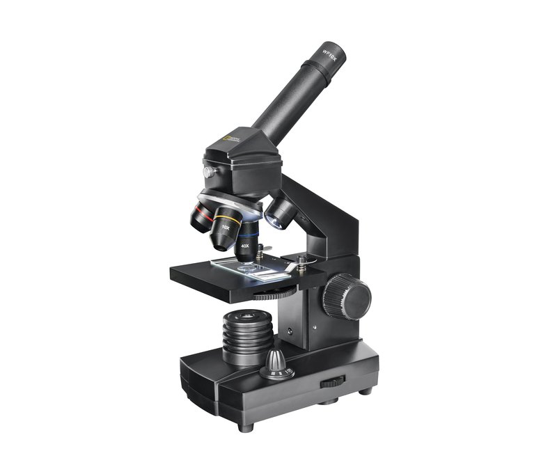 National Geographic 40x-1280x Mikroskop inkl. Smartphone Halterung - schwarz