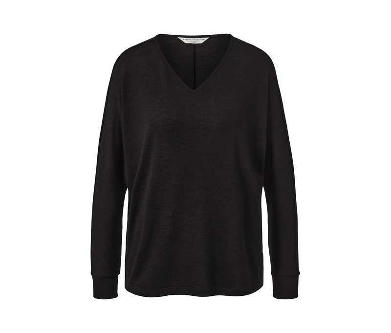 Tchibo - Fledermausshirt - Damen - Gr. M - schwarz