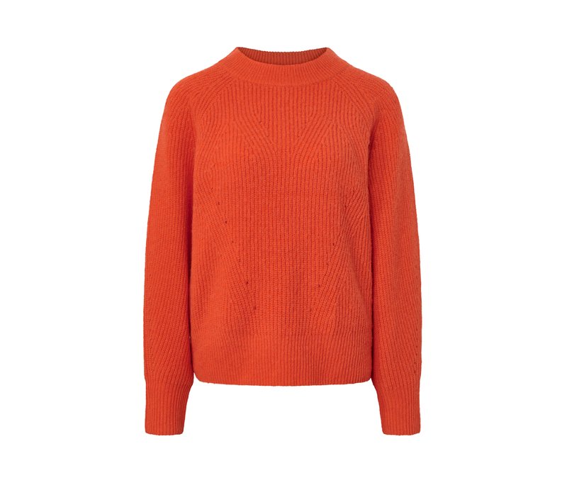 Tchibo - Strickpullover - Damen - Gr. M - orange