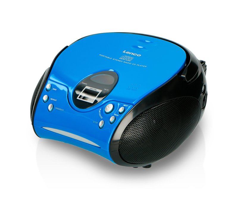 Lenco »Scd-24 Boombox« CD-Player mit Radio und Kopfhöreranschluss - blau