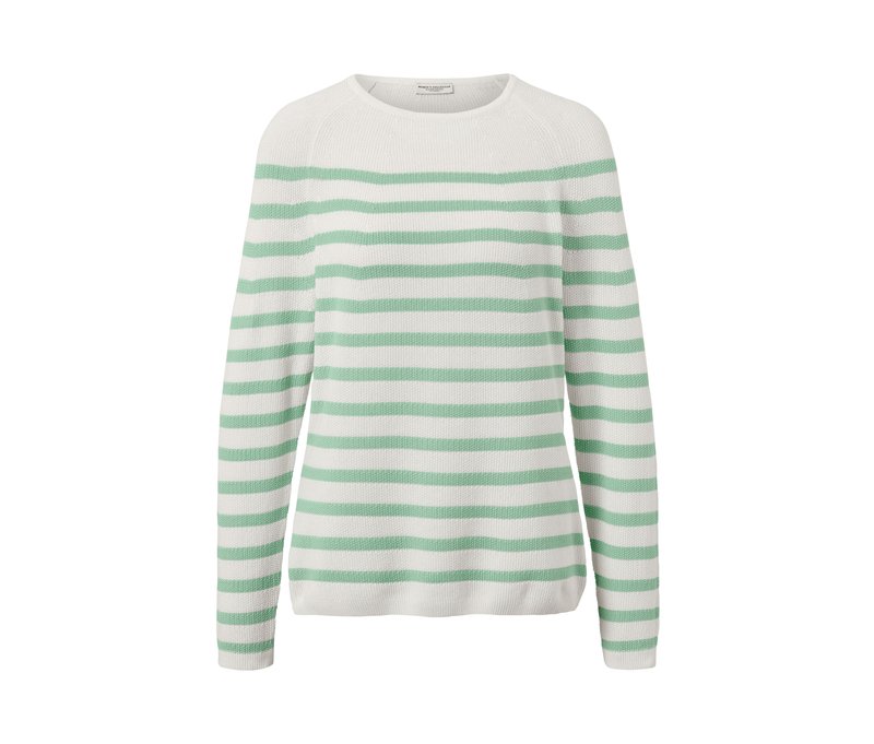 Tchibo - Strickpullover - Damen - Gr. S - creme/gestreift