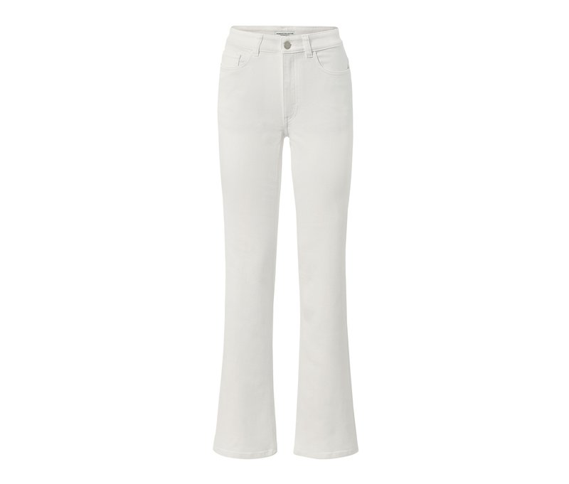 Tchibo - Bootcut Jeans – Fit »Lou« - Damen - Gr. 46 - creme