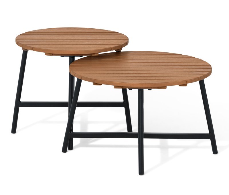 Tchibo - 2 Beistelltische »Elin« - schwarz