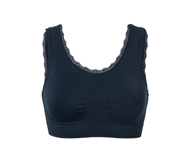 Tchibo - Seamless-Bustier - Damen - Gr. L - dunkelblau