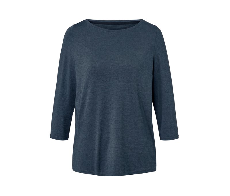 Tchibo - Funktionsshirt mit 3/4-Arm - Damen - Gr. XS - dunkelblau