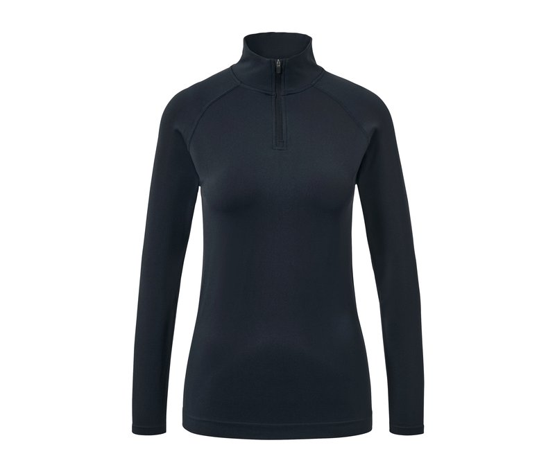 Tchibo - Seamless Trainingsshirt - Damen - Gr. S - dunkelblau
