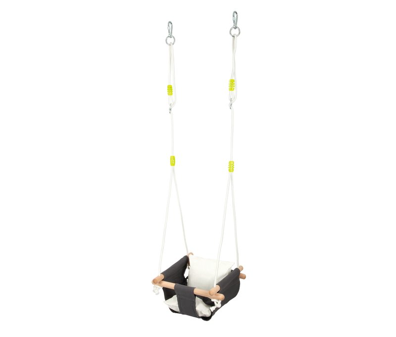 small foot Babyschaukel »Komfort« - schwarz