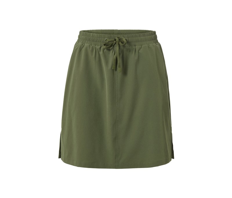Tchibo - Funktionsrock mit Shorts - Damen - Gr. 42 - olivgrün