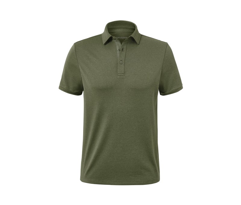 Tchibo - Funktions-Poloshirt - Herren - Gr. XXL - olivgrün