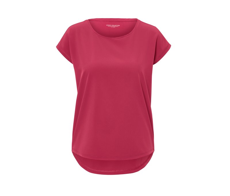 Tchibo - Sportshirt - Damen - Gr. L - dunkelrosa