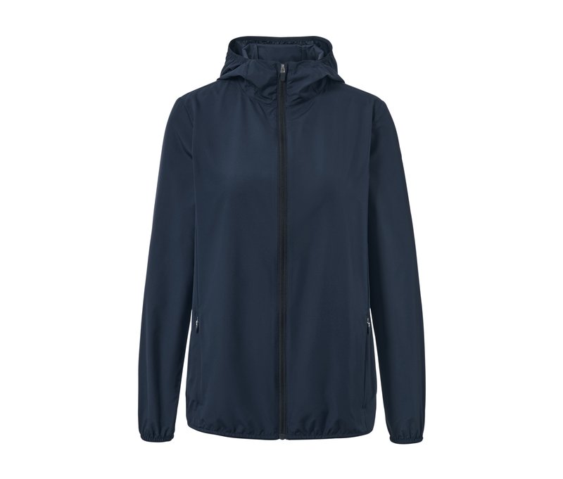 Tchibo - Leichte Funktionsjacke »packable« - Damen - Gr. M - dunkelblau