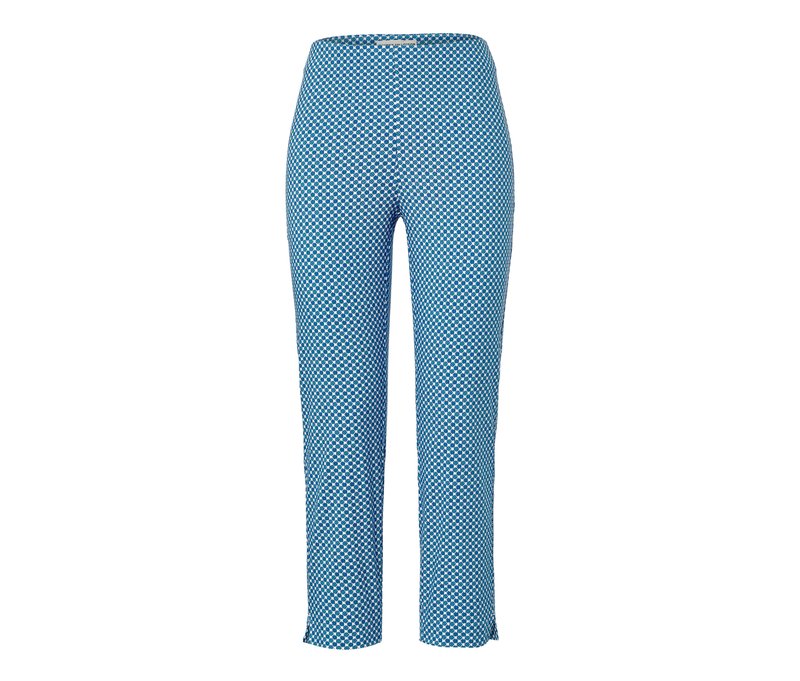 Tchibo - 7/8-Stretchhose - Damen - Gr. 46 - weiß/print