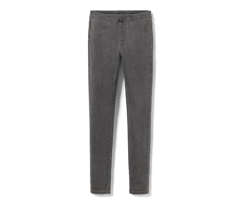 Tchibo - Kinder-Treggings – Fit »Jule« - Mädchen - Gr. 122/128 - grau