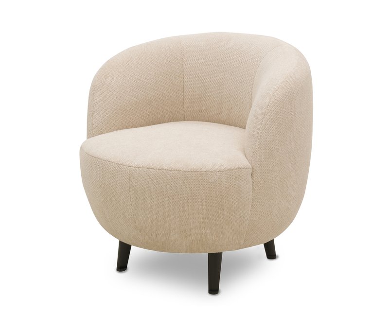 Tchibo - Domo Sessel »Ahus« - 72x76x72cm - schwarz - Polyester / Polyamid / Holz