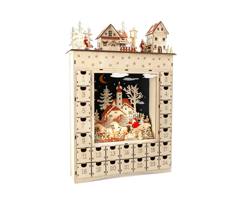 small foot Adventskalender »Wintertraum« - weiß