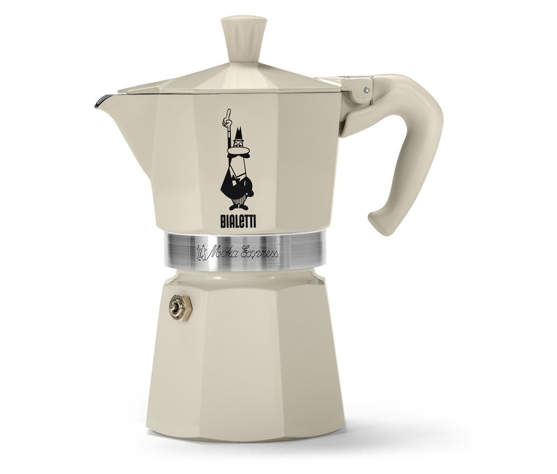 Bialetti Moka Express, 190 ml, crema