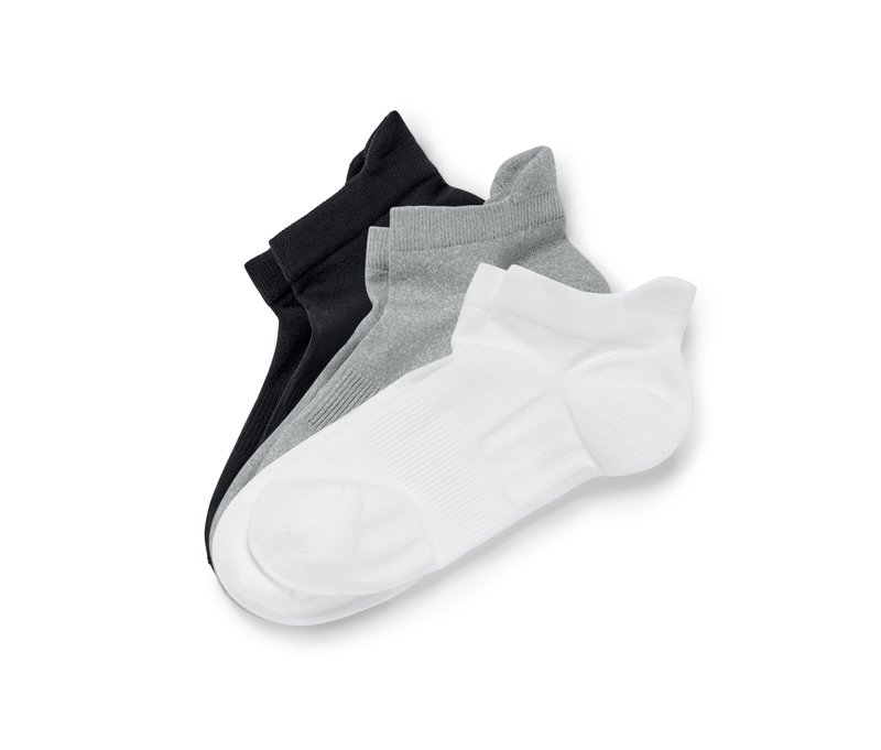 Tchibo - 3 Paar Sportsocken - Damen - Gr. 39-42 - schwarz