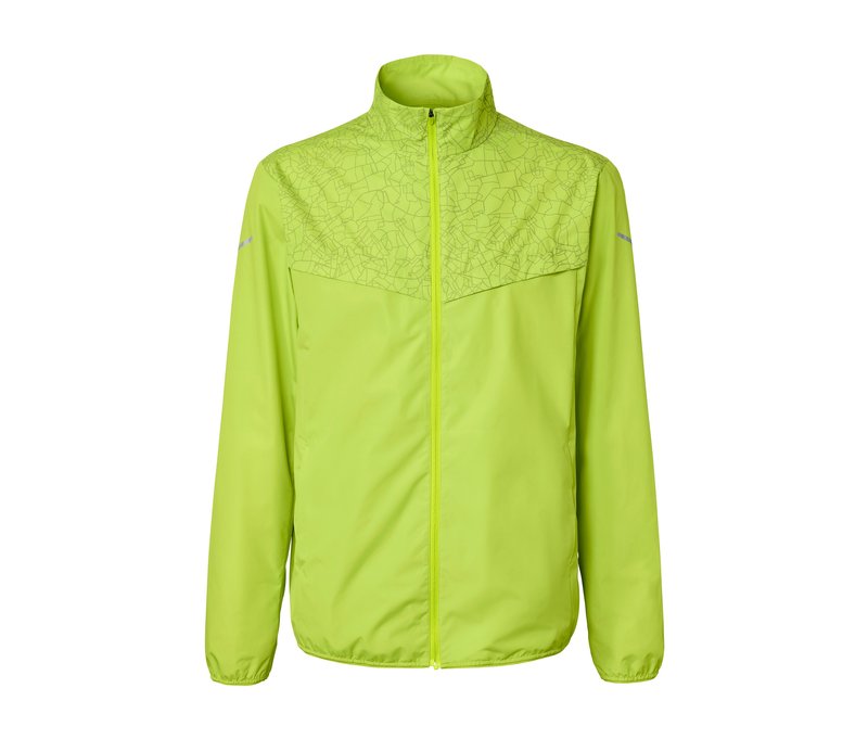 Tchibo - Windprotection-Laufjacke - Herren - Gr. XL - grün/print
