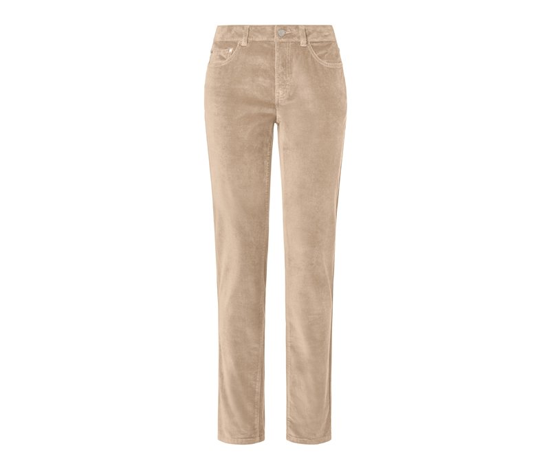 Tchibo - Samthose - Damen - Gr. 36 - braun